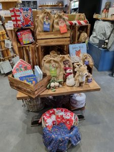 Christmas gifts and games at Sky Park Farm