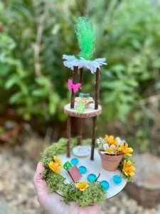 Teeny Treehouse Garden miniature crafts at Sky Park Farm