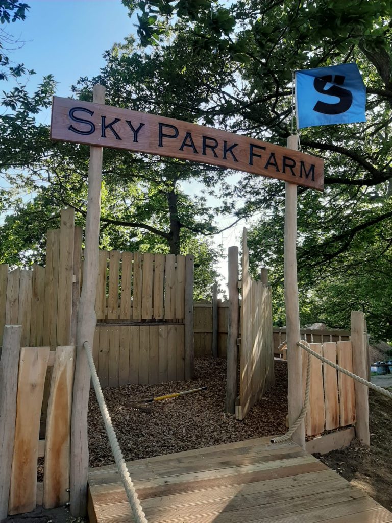 Sky Park Farm Adventure Playground Fort