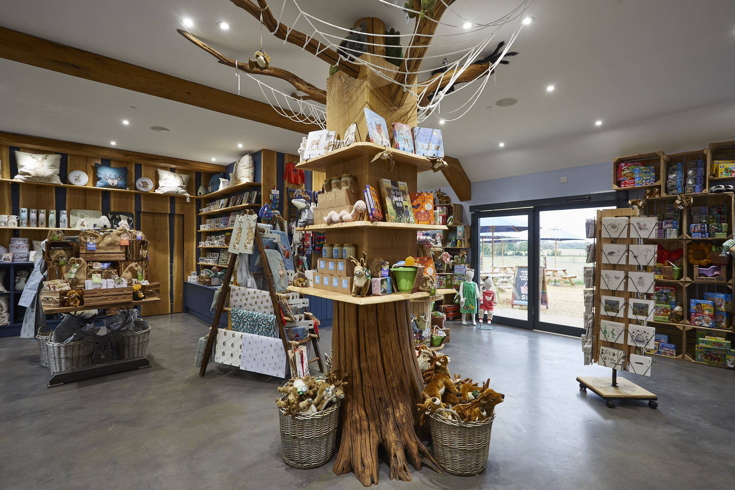 Visitor Centre, Gift Shop at Sky Park Farm