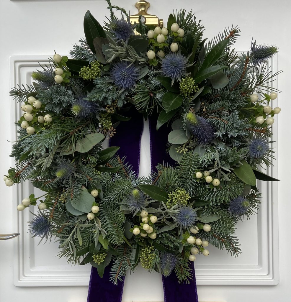 Sky Park Farm Christmas Wreath Workshop with The Flowershed