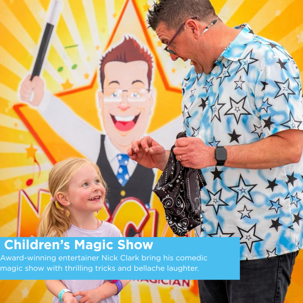Chidlren's Magic Show with Nick Clark at Sky Park Farm